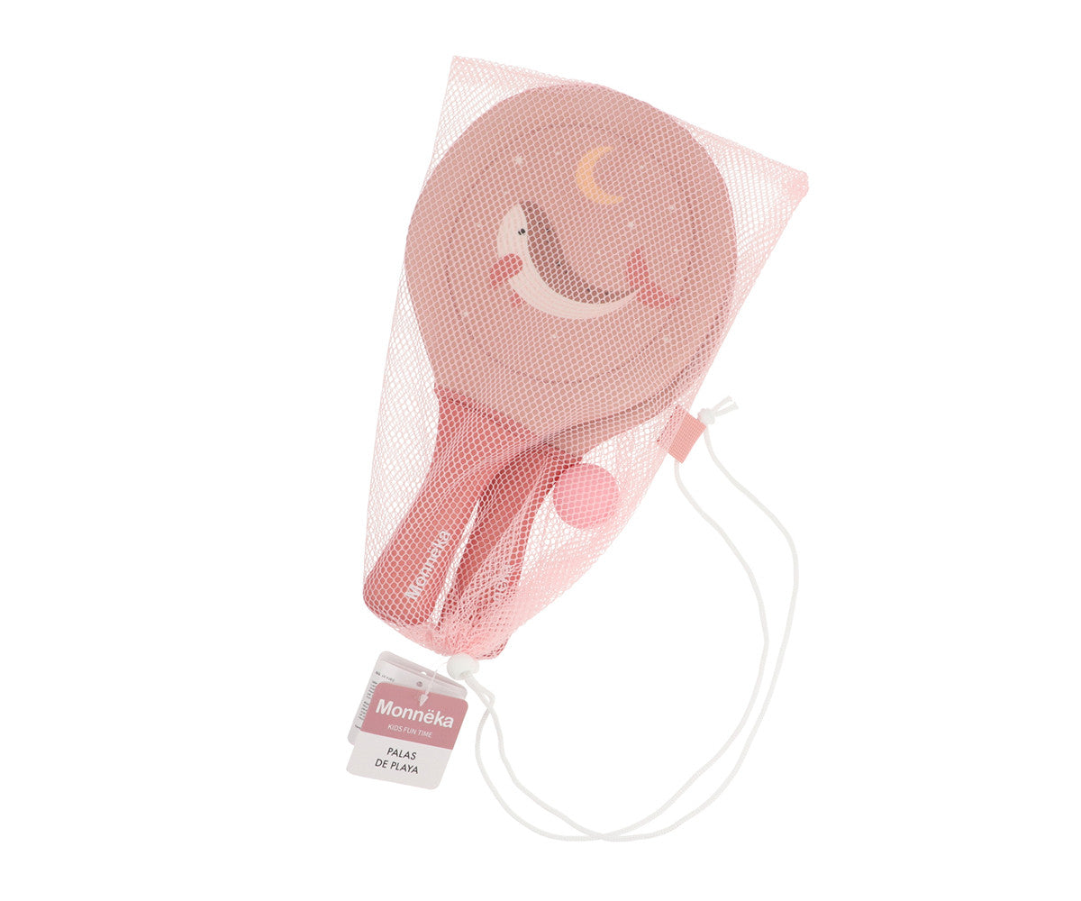 Palas de Playa Neopreno Rosa MK