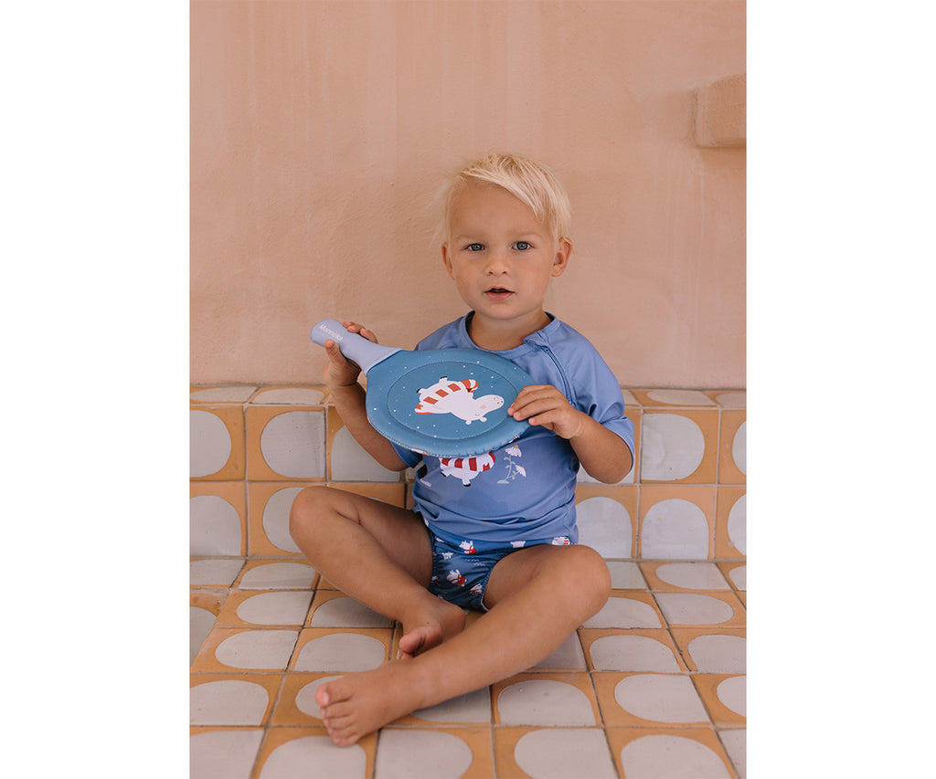 Palas de Playa Neopreno Azul MK