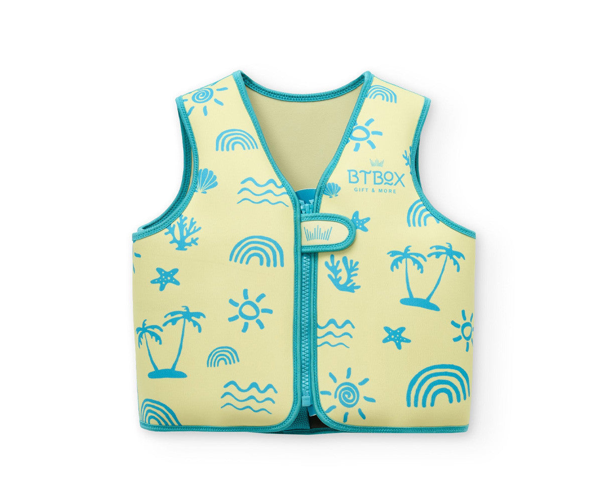 CHALECO FLOTADOR NEON PALMS BTBOX UPF50+