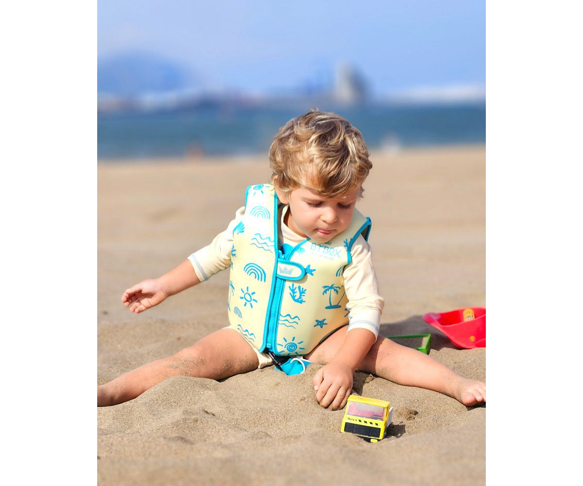 CHALECO FLOTADOR NEON PALMS BTBOX UPF50+