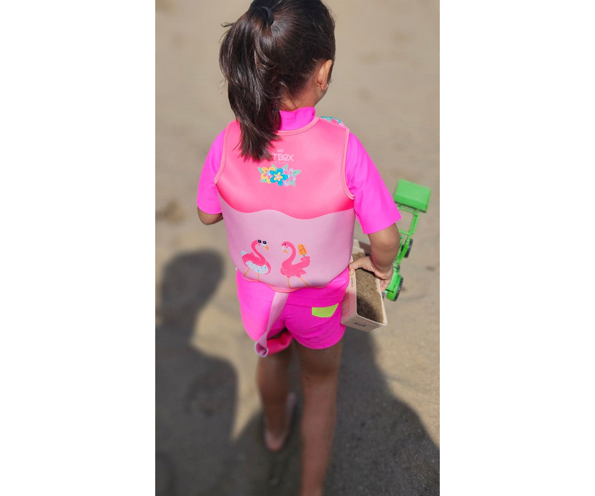 CHALECO FLOTADOR FLAMINGOS BTBOX UPF50+