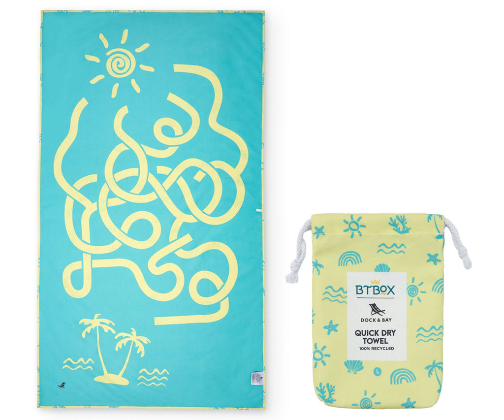 TOALLA BTBOX NEON PALMS