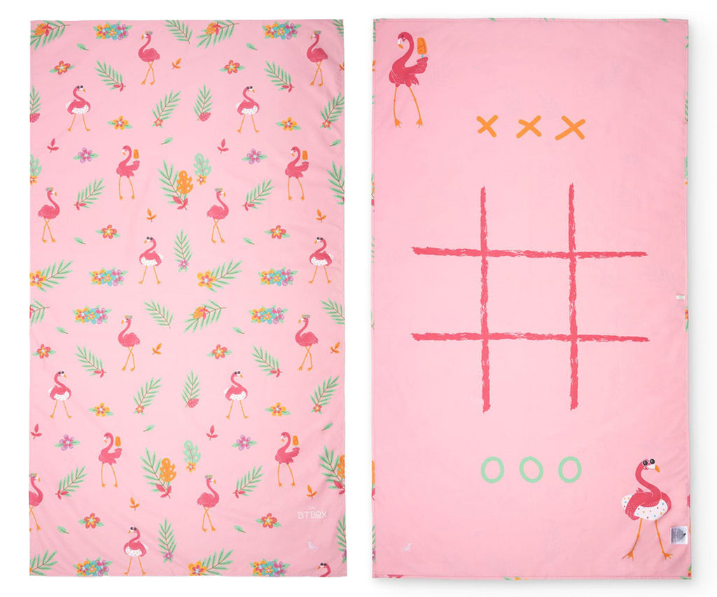 TOALLA BTBOX FLAMINGOS