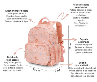 Mochila infantil cenicienta TUTETE
