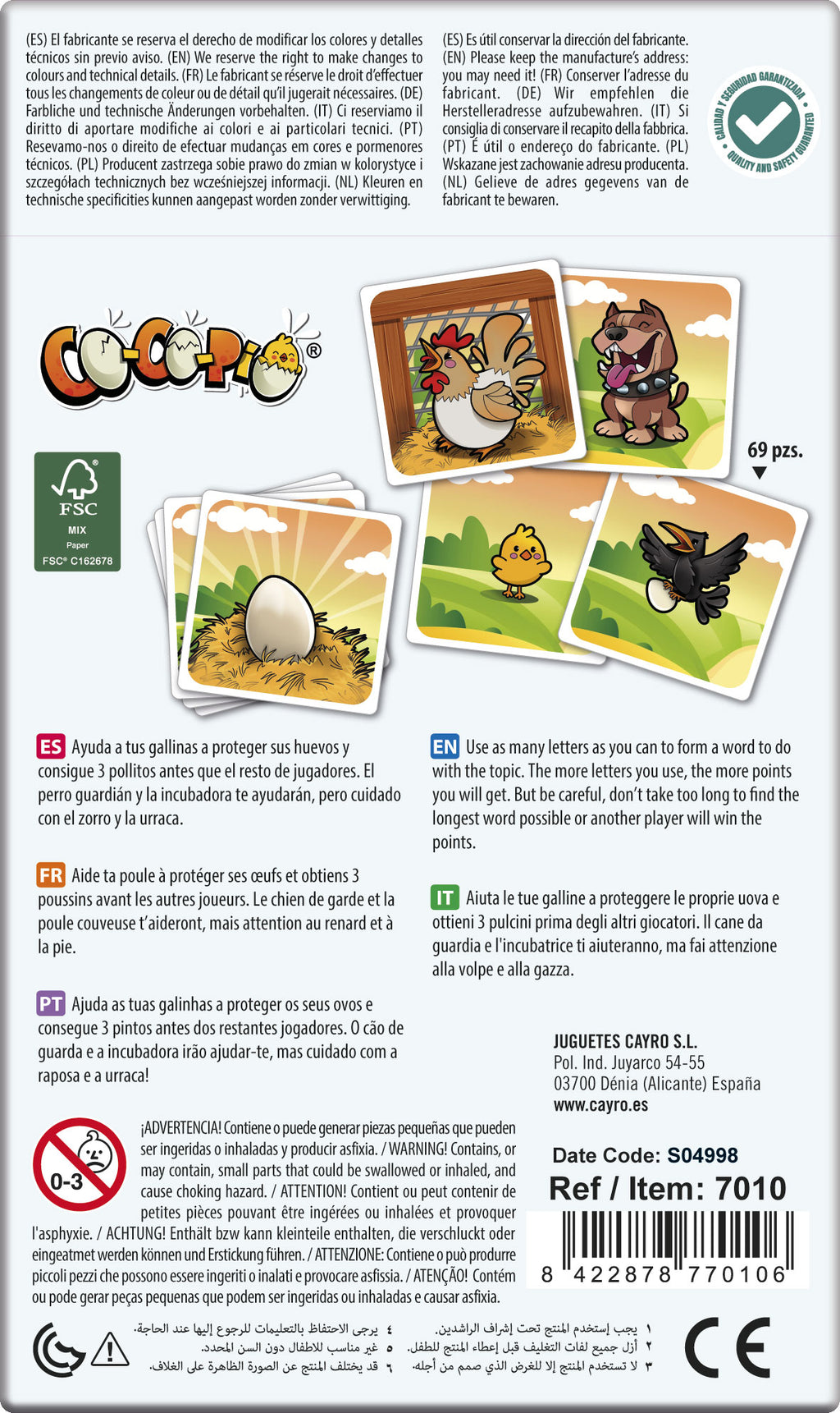 CO-CO-PIO CAYRO