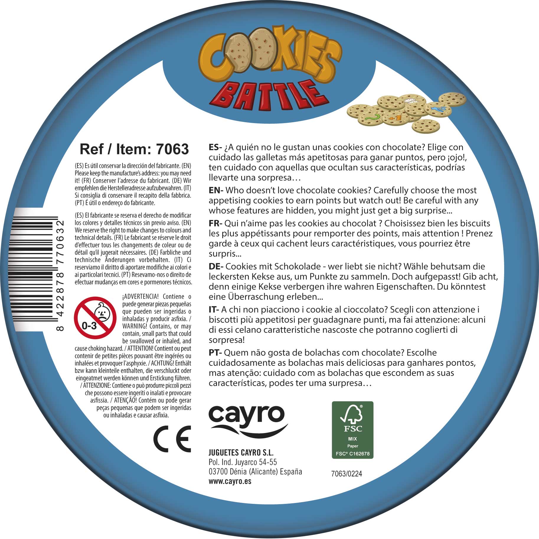 COOKIES BATTLE CAYRO