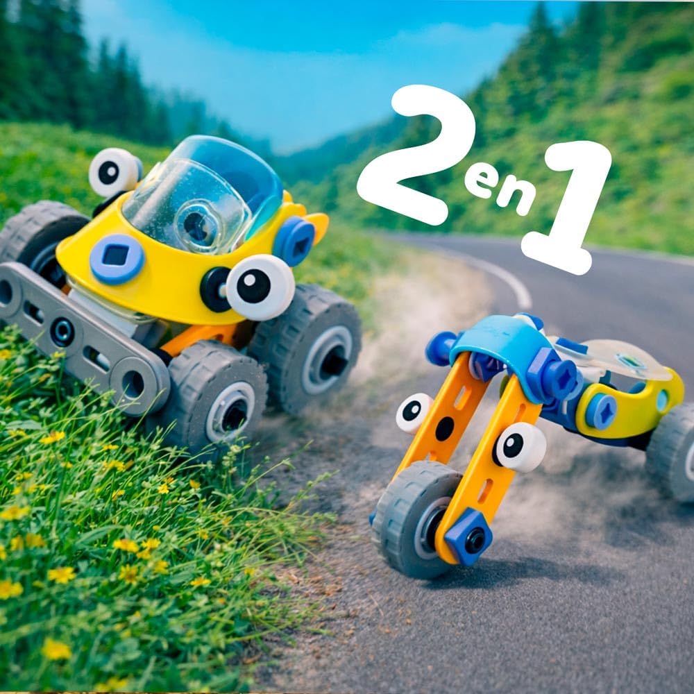 Miniland Mecaflex Moto - Juego de Construcción