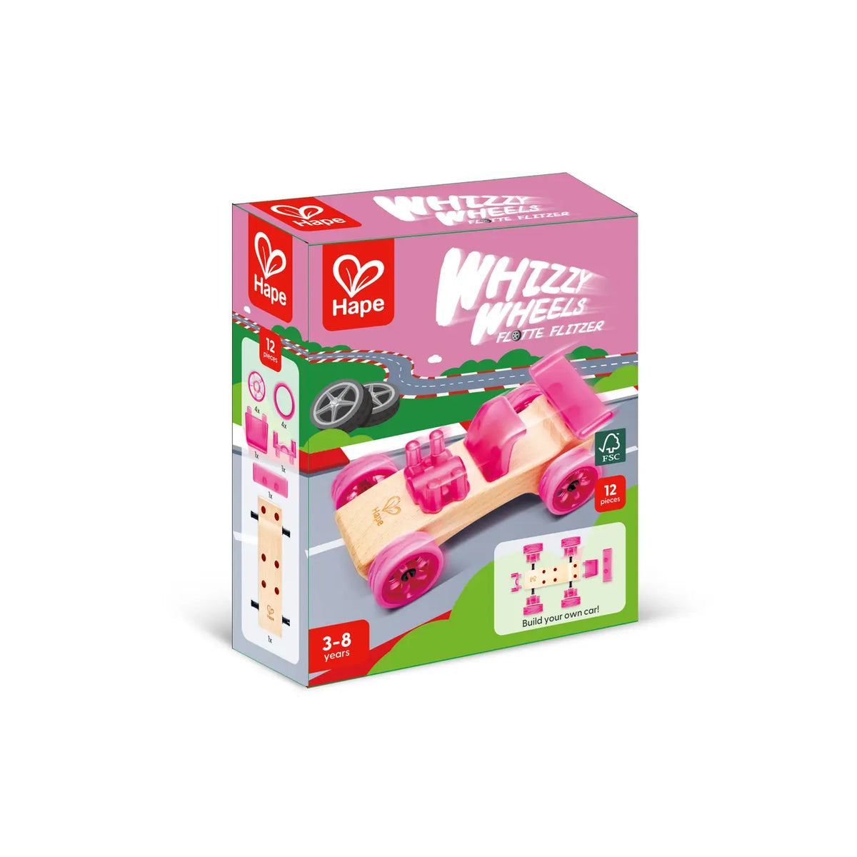 Whizzy Wheels Coche de construcción HAPE