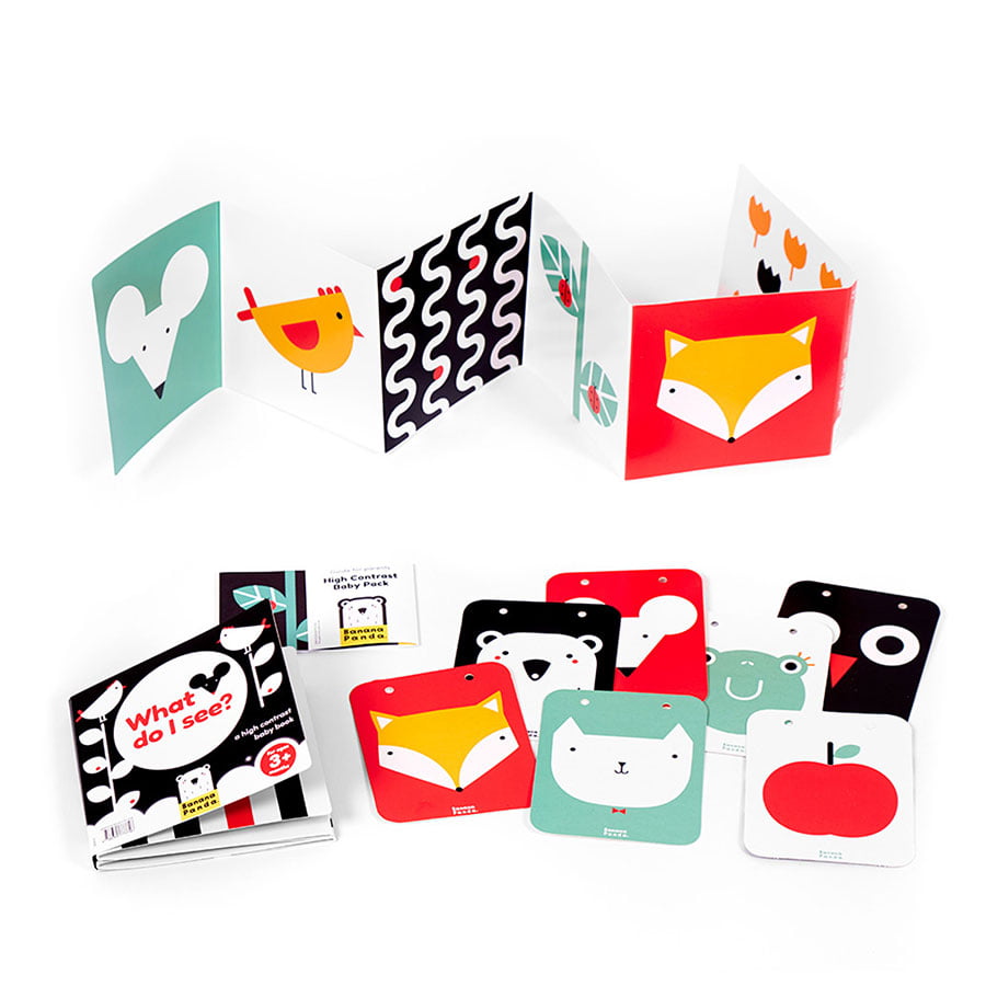 Pack de bebé de alto contraste BANANAPANDA