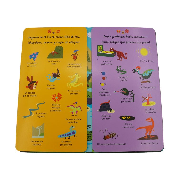 Busca y encuentra. Dinosaurios COMBEL