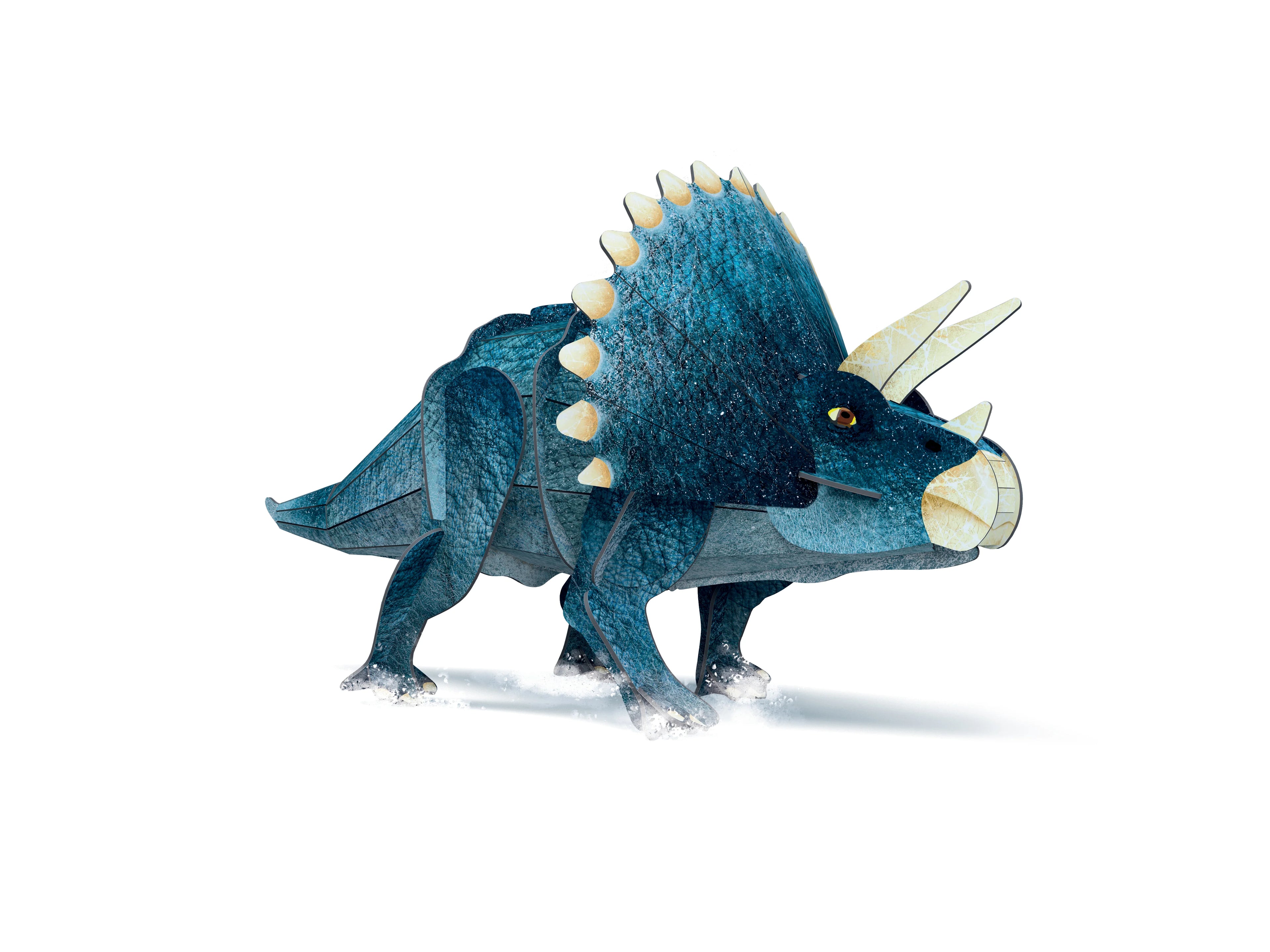 Triceratops la era de los dinosaurios — Tricerátops - 3D MANOLITO BOOKS