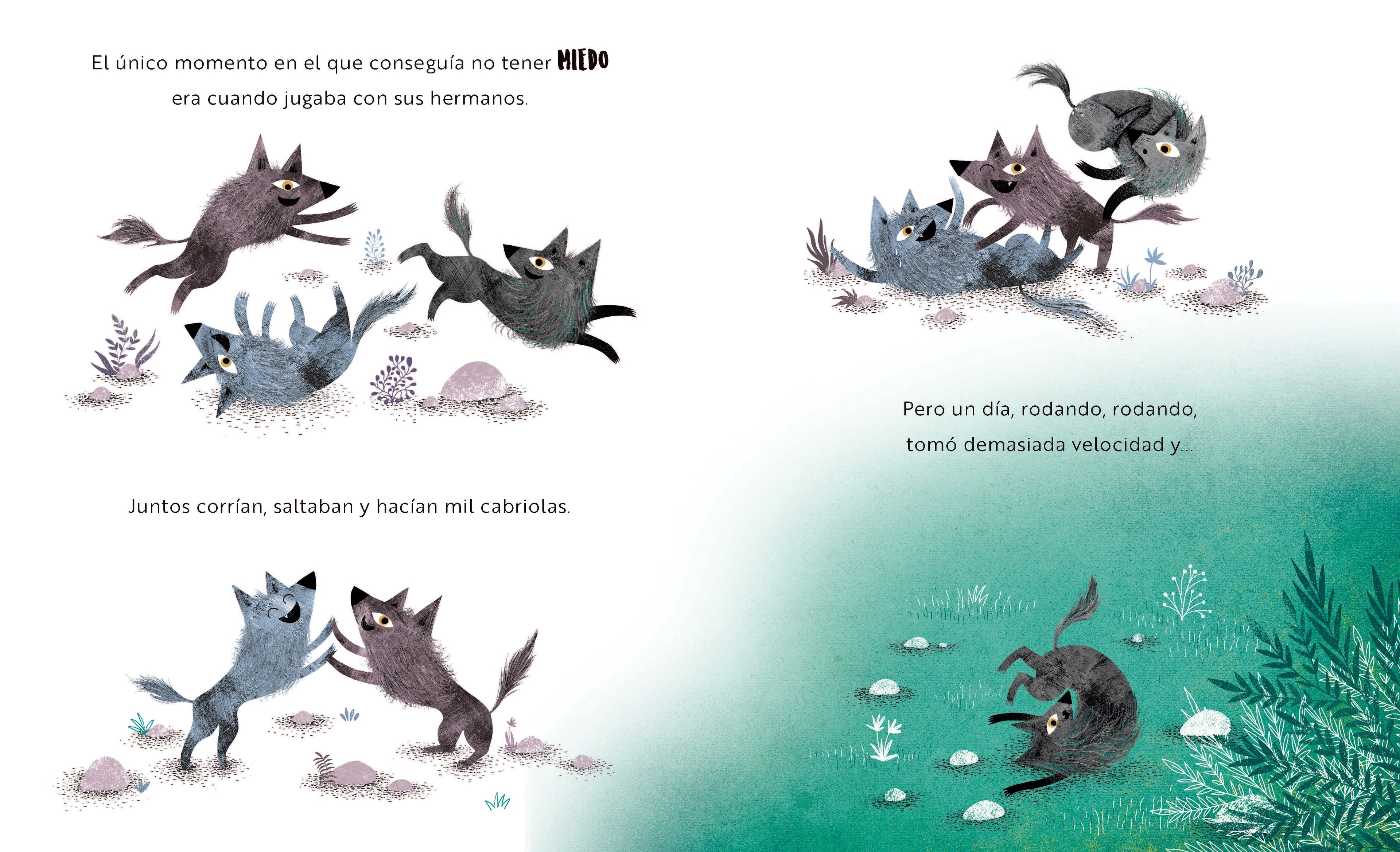 El lobo miedoso MANOLITO BOOKS