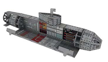 Submarino 3D MANOLITO BOOKS