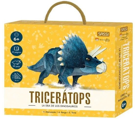 Triceratops la era de los dinosaurios MANOLITO BOOKS