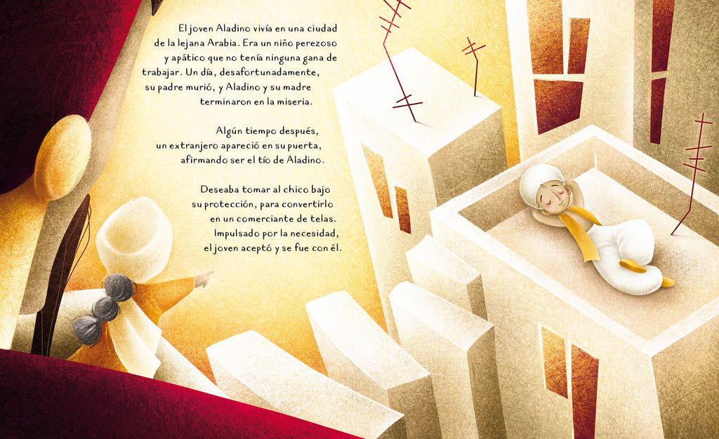 Aladino y la lampara maravillosa MANOLITO BOOKS