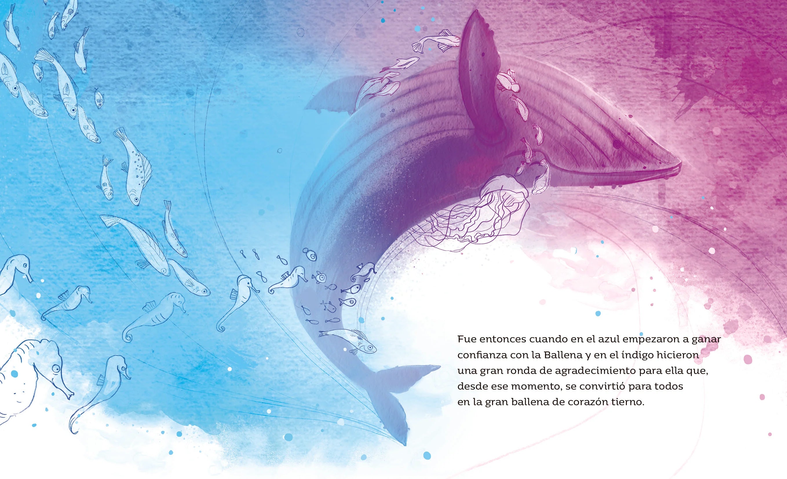 La ballena que se creia un pececito MANOLITO BOOKS
