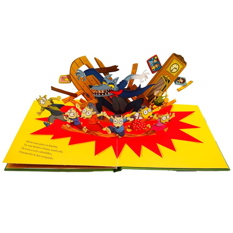 Los siete cabritillos y el lobo COMBEL