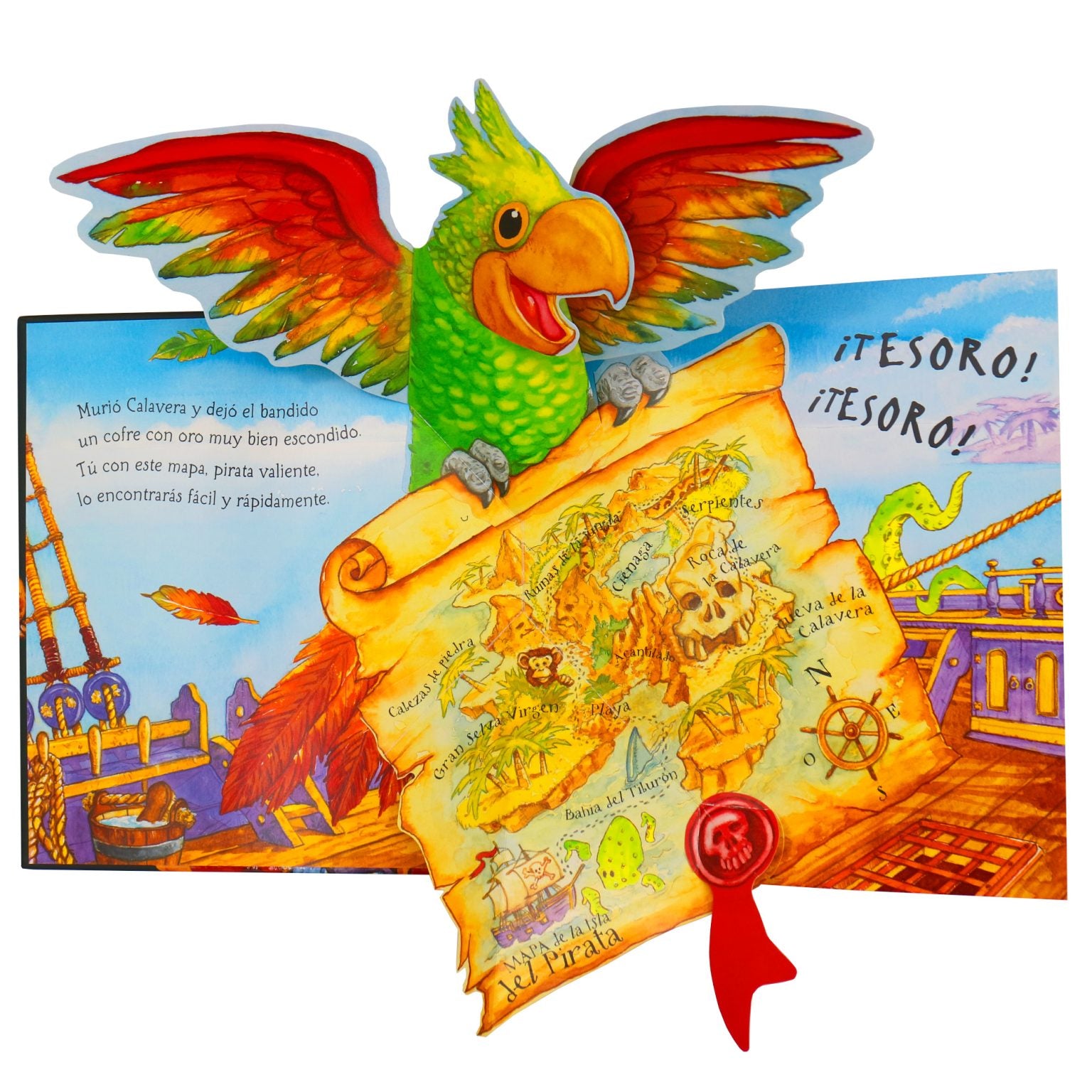 El tesoro de la Isla del pirata Calavera COMBEL