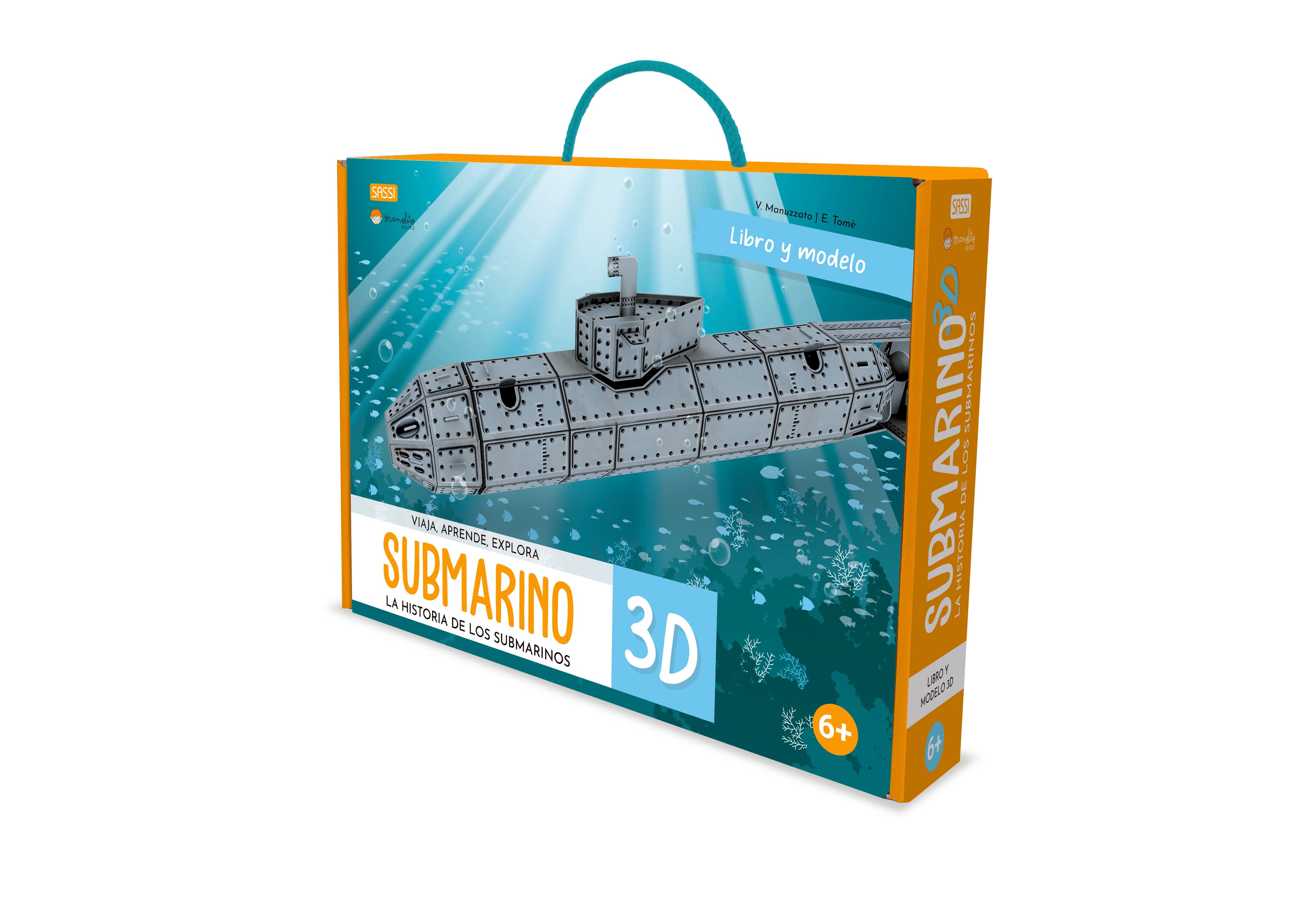 Submarino 3D MANOLITO BOOKS