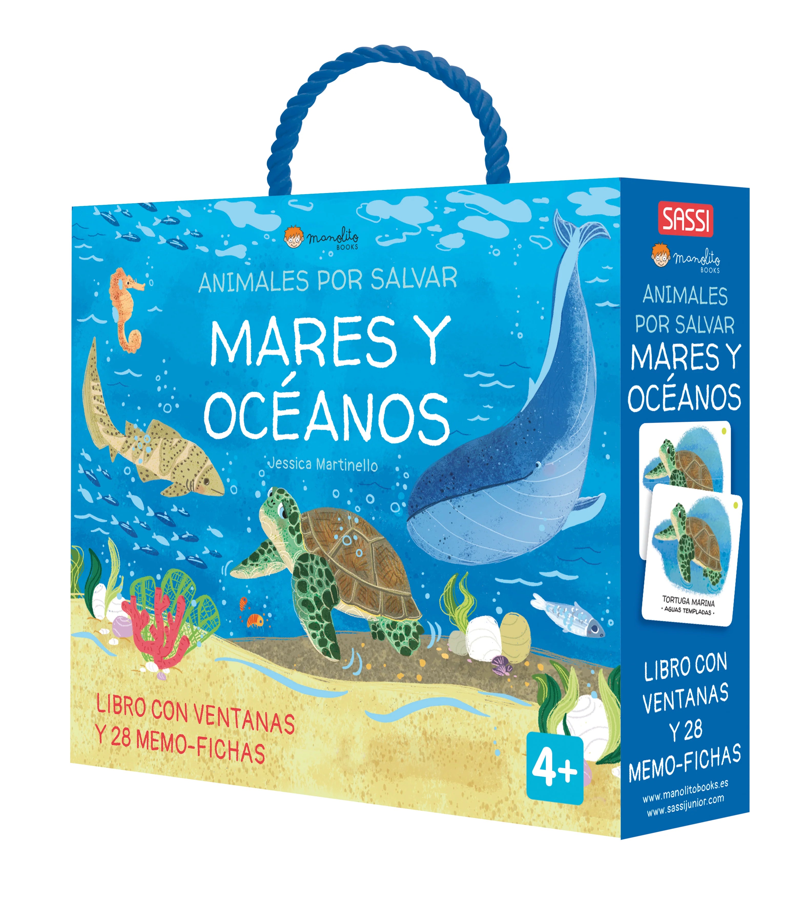 Animales por salvar mares y oceanos MANOLITO BOOKS