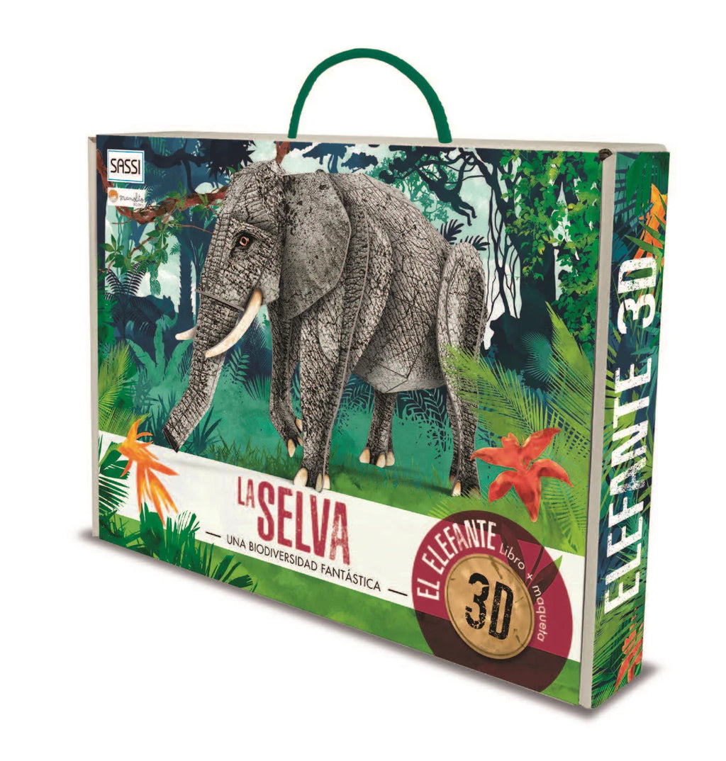 La Selva El elefante — La Selva. Una Biodiversidad fantástica - 3D MANOLITO BOOKS