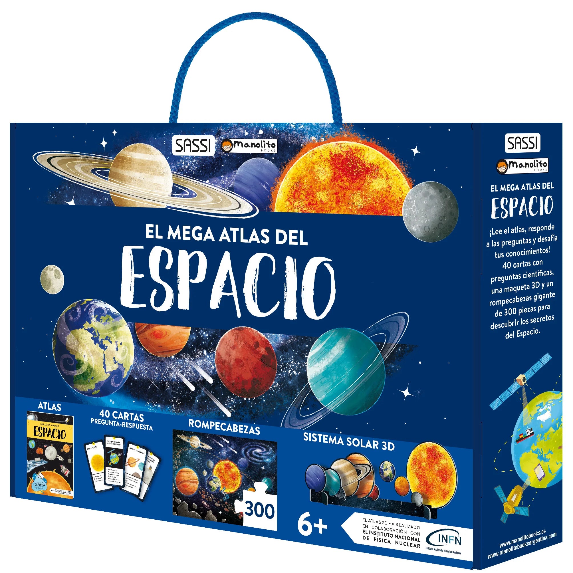 El mega atlas del espacio MANOLITO BOOKS