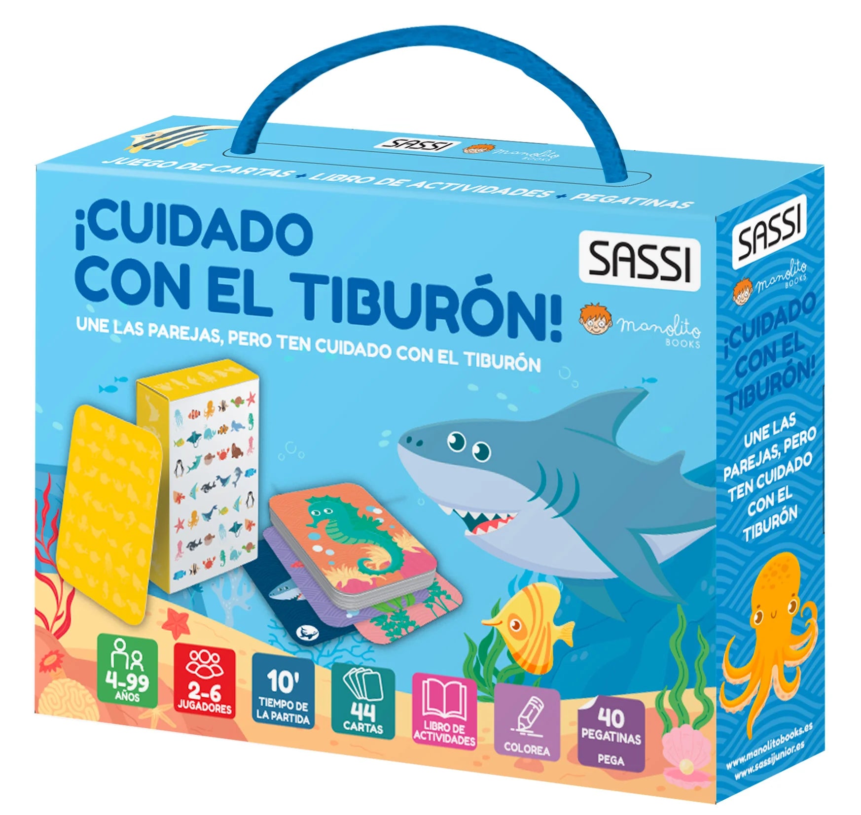 ¡Cuidado con el tiburon! MANOLITO BOOKS