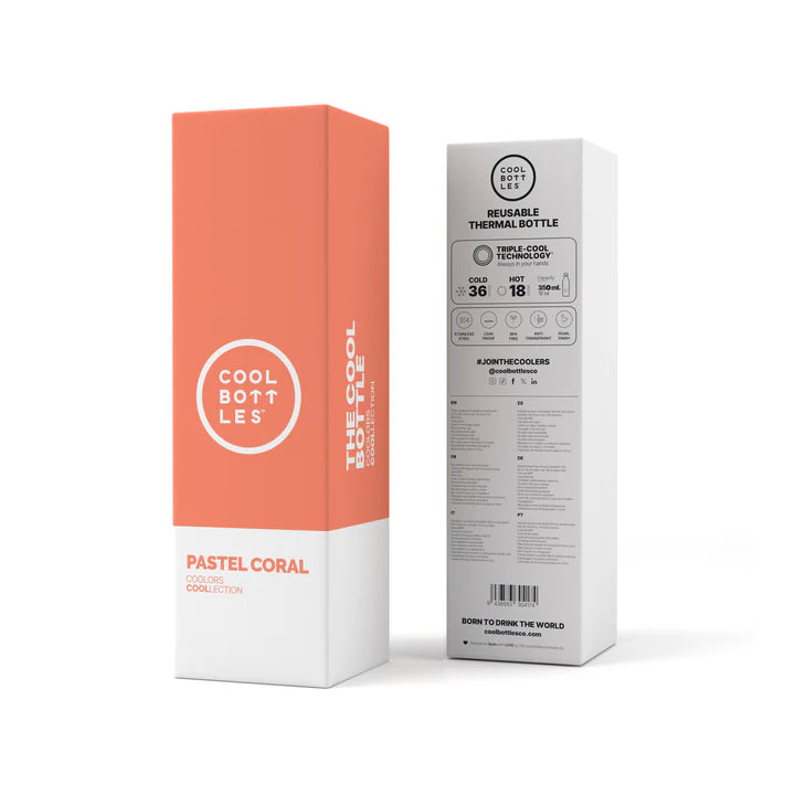 Pastel Coral 350ML COOL  BOTTLES