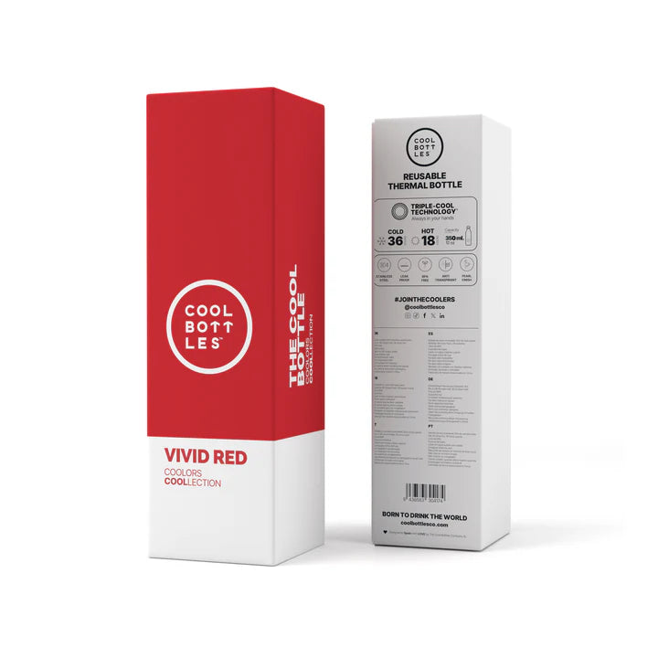 Vivid Red 350ML COOL BOTTLES