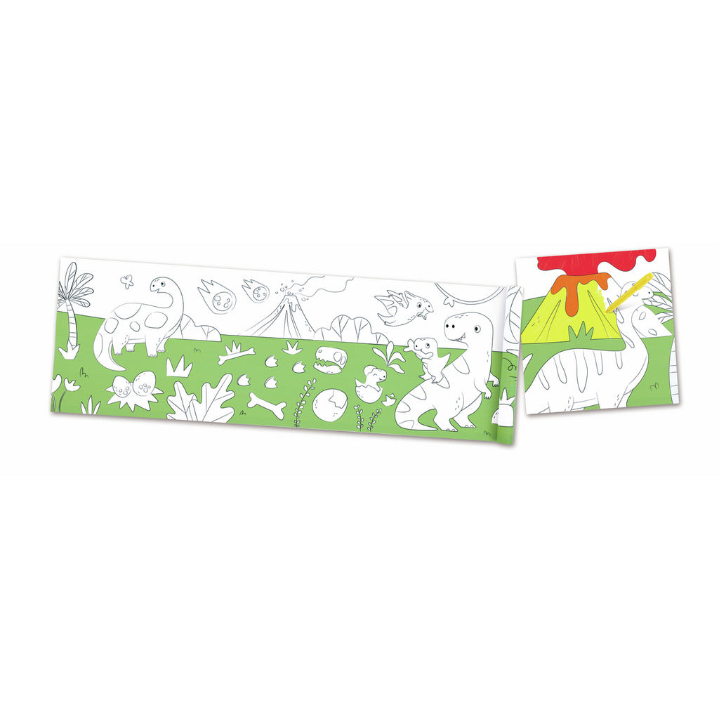 Rollo de Papel para Garabatos de Dinosaurios HAPE