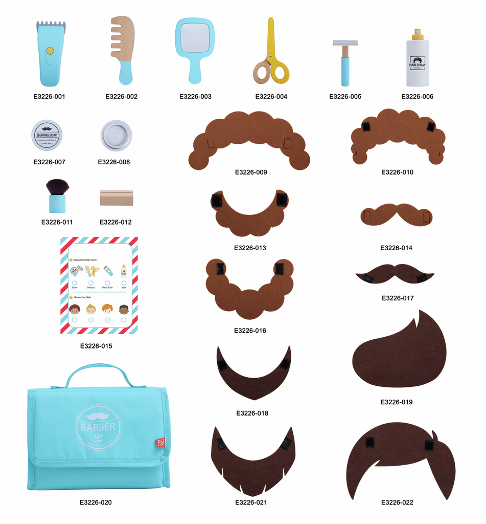 Juego de Barberia  Hape