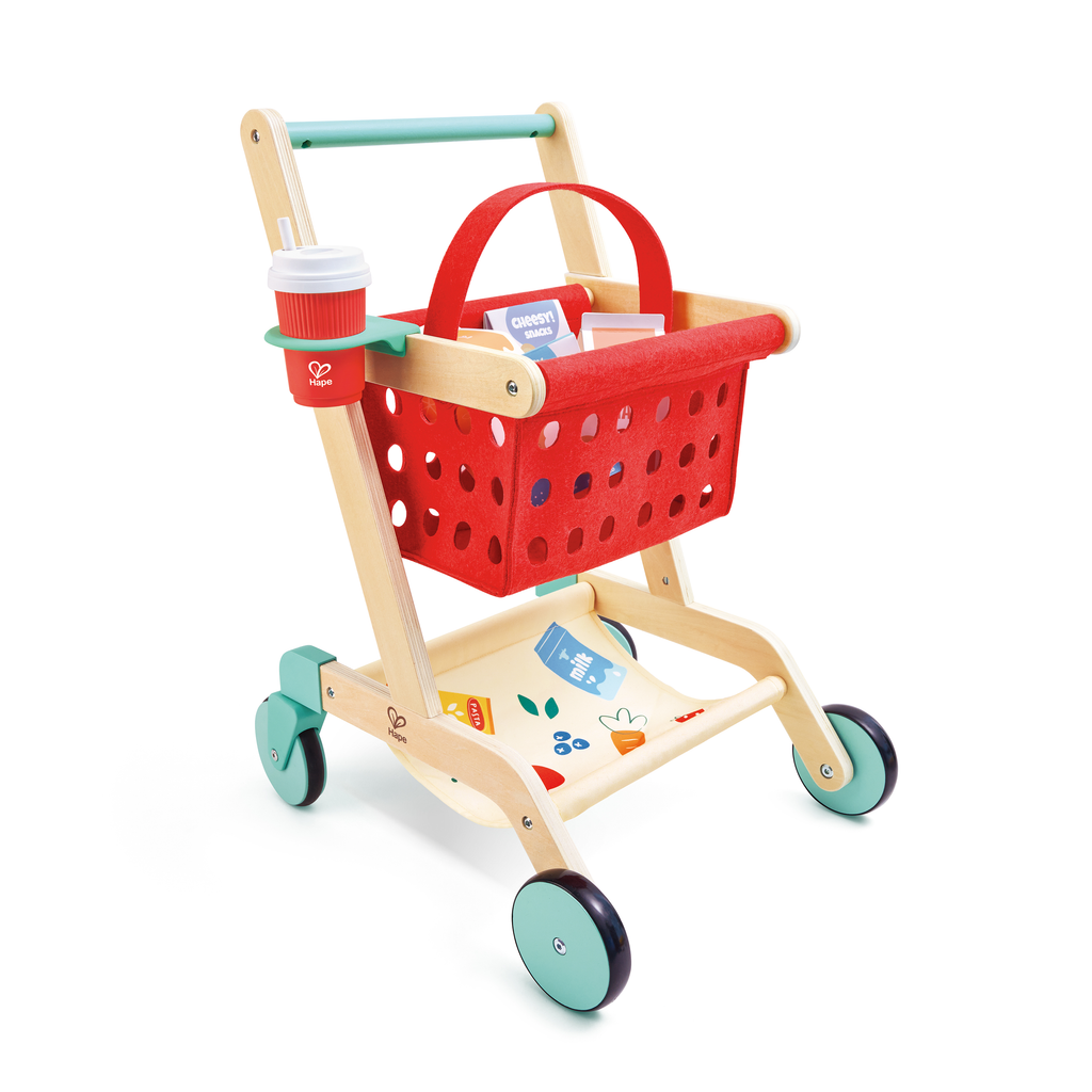 Carrito y Cesta del Pequeño Comprador HAPE