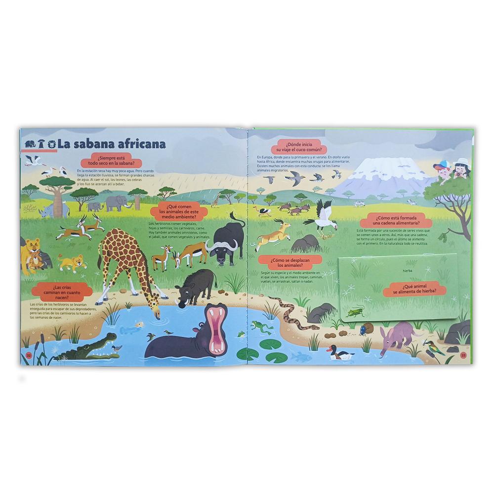 Pequeños curiosos: el libro de la naturaleza FERAN