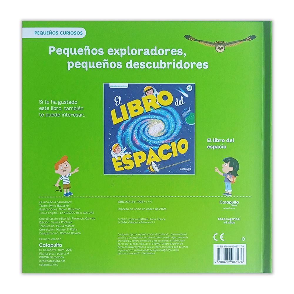 Pequeños curiosos: el libro de la naturaleza FERAN