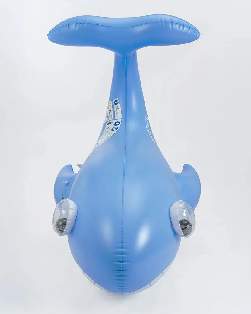 Flotador Infantil Ballena Gigante Azul Flamingueo