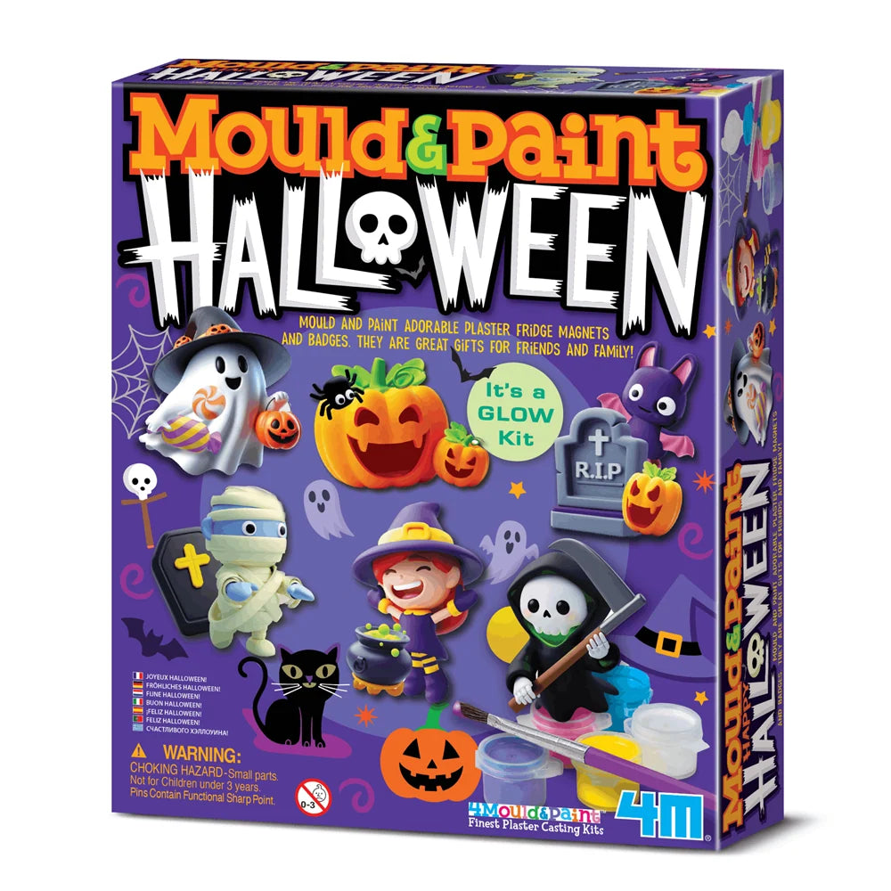 4M - Moldes y pintura - Halloween 3D