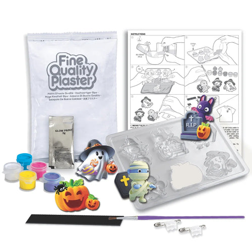 4M - Moldes y pintura - Halloween 3D