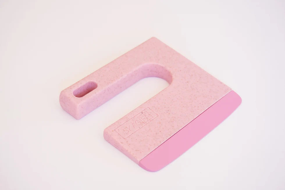 Cuchillo infantil KLYV – Rosa Orquídea | Cuchillo de iniciación seguro para niños