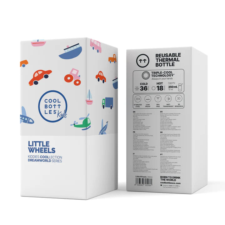 Little Wheels 350ML COOL BOTTLES