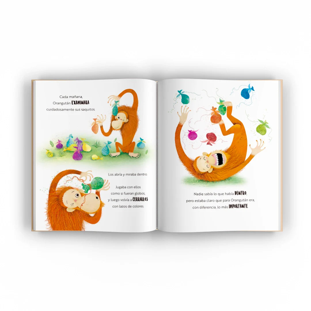 El orangutan celoso MANOLITO BOOKS