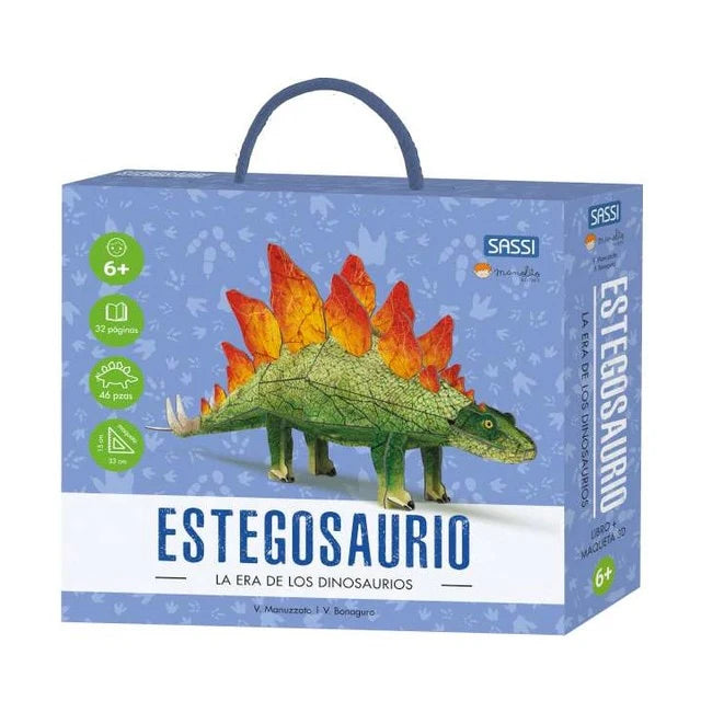 Estegosaurio La era de los dinosaurios MANOLITO BOOKS