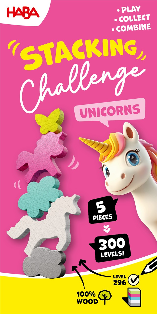Stacking Challenge - Unicorns HABA