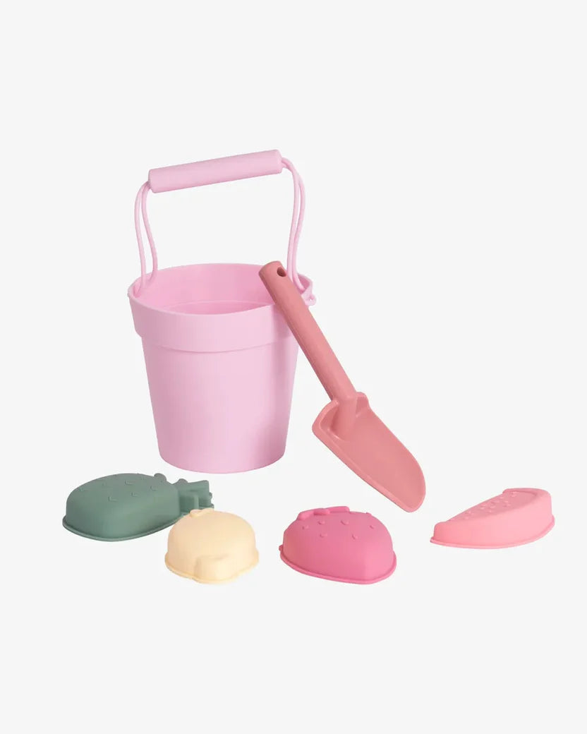 Set Juguetes Playa Silicona Rosa Flamingueo