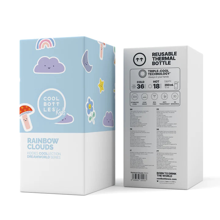 Rainbow Clouds 350ML COOL BOTTLES