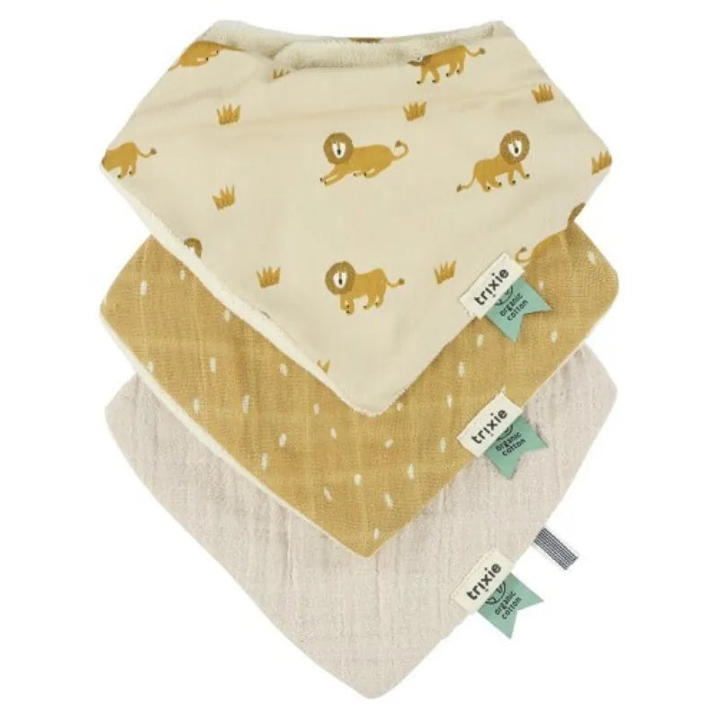 Bandana León pack 3 unds.- TRIXIE – Mostaza
