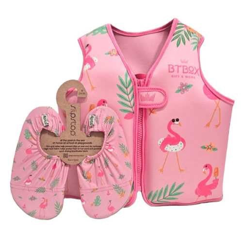 ZAPATILLAS ANTIDESLIZANTES SLIP STOP FLAMINGOS BTBOX