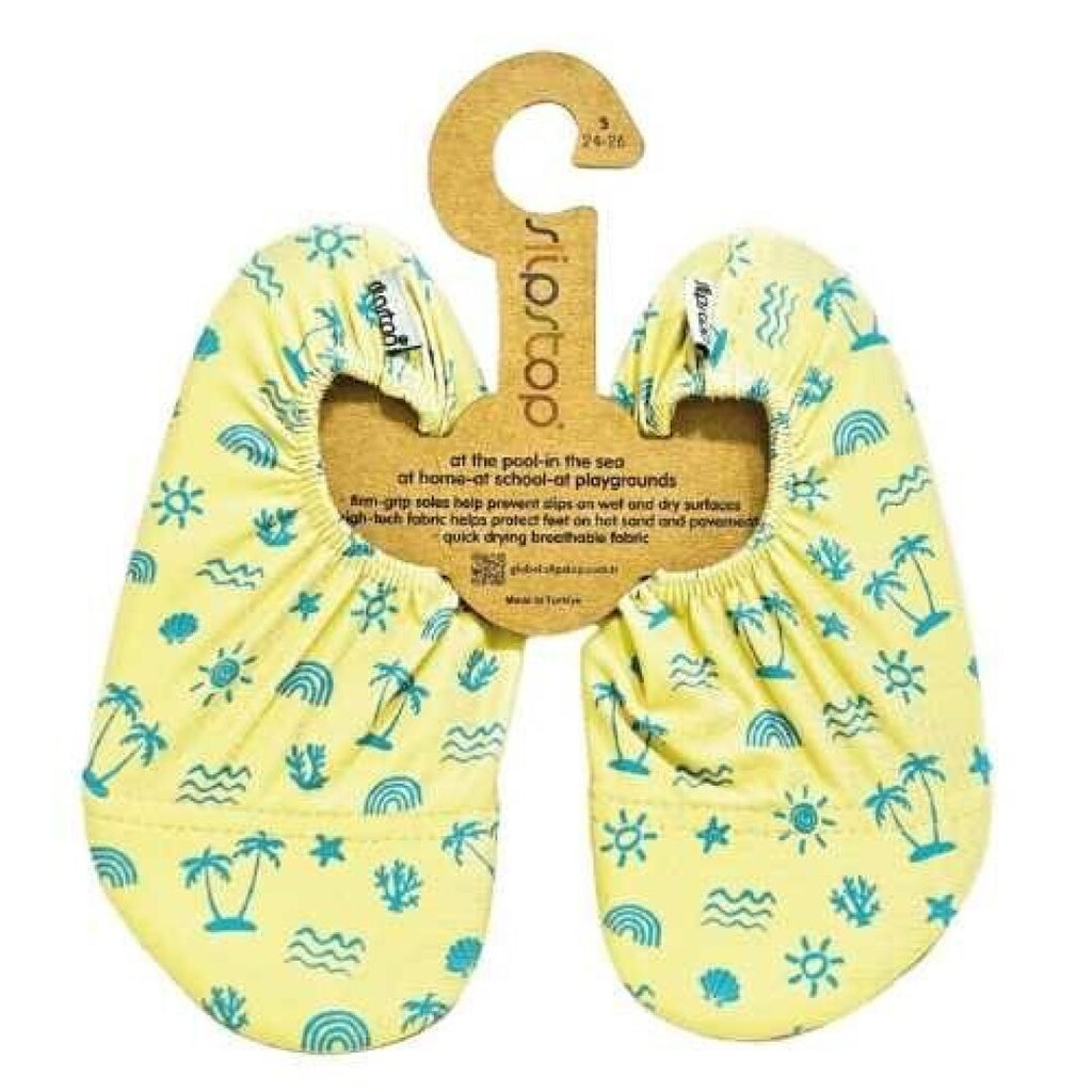 ZAPATILLAS ANTIDESLIZANTES SLIP STOP NEON PALMS BTBOX