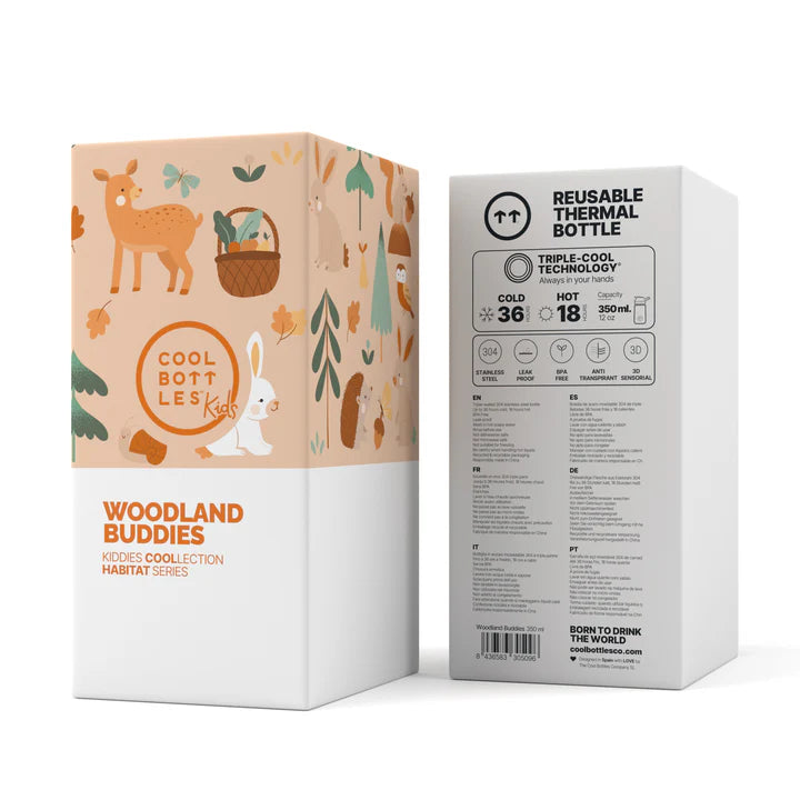 Woodland Buddies 350ML COOL BOTTLES