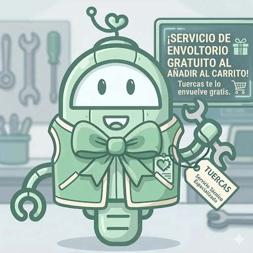 Envoltorio de regalo gratis, añade al carrito.