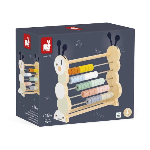 Ábaco de oruga Sweet Cocoon JANOD